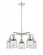 Edison - 5 Light - 24 inch - Polished Nickel - Chandelier (3442|916-5CR-PN-G52)