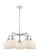 Cone - 5 Light - 26 inch - Polished Chrome - Chandelier (3442|916-5CR-PC-G71)