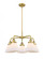 Cone - 5 Light - 26 inch - Brushed Brass - Chandelier (3442|916-5CR-BB-G41)