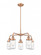 Dover - 5 Light - 23 inch - Antique Copper - Chandelier (3442|916-5CR-AC-G314)