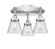 Cone - 3 Light - 18 inch - Satin Nickel - Semi-Flush Mount (3442|916-3C-SN-G64)