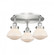 Olean - 3 Light - 19 inch - Satin Nickel - Semi-Flush Mount (3442|916-3C-SN-G321)