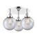 Whitney - 3 Light - 20 inch - Polished Chrome - Semi-Flush Mount (3442|916-3C-PC-G202-8)