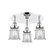 Canton - 3 Light - 17 inch - Polished Chrome - Semi-Flush Mount (3442|916-3C-PC-G182S)