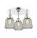 Chatham - 3 Light - 19 inch - Polished Chrome - Semi-Flush Mount (3442|916-3C-PC-G142)