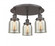 Cone - 3 Light - 17 inch - Oil Rubbed Bronze - Semi-Flush Mount (3442|916-3C-OB-G58)