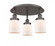 Cone - 3 Light - 17 inch - Oil Rubbed Bronze - Semi-Flush Mount (3442|916-3C-OB-G51)