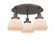 Fulton - 3 Light - 19 inch - Oil Rubbed Bronze - Semi-Flush Mount (3442|916-3C-OB-G171)