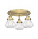 Olean - 3 Light - 19 inch - Brushed Brass - Semi-Flush Mount (3442|916-3C-BB-G324)
