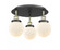 Beacon - 3 Light - 18 inch - Black Antique Brass - Semi-Flush Mount (3442|916-3C-BAB-G201-6)