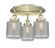Edison - 3 Light - 18 inch - Antique Brass - Semi-Flush Mount (3442|916-3C-AB-G262)