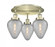Geneseo - 3 Light - 18 inch - Antique Brass - Semi-Flush Mount (3442|916-3C-AB-G165)