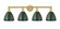 Plymouth - 4 Light - 35 inch - Satin Gold - Bath Vanity Light (3442|616-4W-SG-MBD-75-GR)
