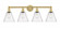 Berkshire - 4 Light - 35 inch - Satin Gold - Bath Vanity Light (3442|616-4W-SG-GBC-84)