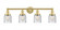 Bell - 4 Light - 32 inch - Satin Gold - Bath Vanity Light (3442|616-4W-SG-G54)