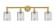 Cobbleskill - 4 Light - 32 inch - Satin Gold - Bath Vanity Light (3442|616-4W-SG-G112)