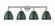 Plymouth - 4 Light - 35 inch - Polished Nickel - Bath Vanity Light (3442|616-4W-PN-MBD-75-GR)