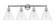 Berkshire - 4 Light - 35 inch - Polished Chrome - Bath Vanity Light (3442|616-4W-PC-GBC-82)