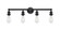 Edison - 4 Light - 29 inch - Matte Black - Bath Vanity Light (3442|616-4W-BK)