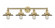 Edison - 4 Light - 35 inch - Brushed Brass - Bath Vanity Light (3442|616-4W-BB-M4-BB)