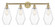 Cindyrella - 4 Light - 34 inch - Brushed Brass - Bath Vanity Light (3442|616-4W-BB-G652-7)
