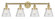 Cone - 4 Light - 33 inch - Brushed Brass - Bath Vanity Light (3442|616-4W-BB-G64)