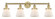 Cone - 4 Light - 33 inch - Brushed Brass - Bath Vanity Light (3442|616-4W-BB-G61)