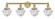 Oxford - 4 Light - 34 inch - Brushed Brass - Bath Vanity Light (3442|616-4W-BB-G532)