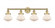 Olean - 4 Light - 34 inch - Brushed Brass - Bath Vanity Light (3442|616-4W-BB-G321)