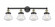 Olean - 4 Light - 34 inch - Black Antique Brass - Bath Vanity Light (3442|616-4W-BAB-G324)