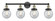Beacon - 4 Light - 33 inch - Black Antique Brass - Bath Vanity Light (3442|616-4W-BAB-G204-6)