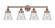 Cone - 4 Light - 33 inch - Antique Copper - Bath Vanity Light (3442|616-4W-AC-G62)