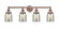 Bell - 4 Light - 32 inch - Antique Copper - Bath Vanity Light (3442|616-4W-AC-G58)