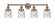 Bell - 4 Light - 32 inch - Antique Copper - Bath Vanity Light (3442|616-4W-AC-G54)