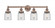 Bell - 4 Light - 32 inch - Antique Copper - Bath Vanity Light (3442|616-4W-AC-G52)