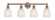 Brookfield - 4 Light - 33 inch - Antique Copper - Bath Vanity Light (3442|616-4W-AC-G441)