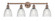 Castile - 4 Light - 33 inch - Antique Copper - Bath Vanity Light (3442|616-4W-AC-G382)