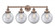 Beacon - 4 Light - 35 inch - Antique Copper - Bath Vanity Light (3442|616-4W-AC-G202-8)