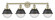 Edison - 4 Light - 34 inch - Antique Brass - Bath Vanity Light (3442|616-4W-AB-HFS-64-BK)