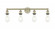 Edison - 4 Light - 29 inch - Antique Brass - Bath Vanity Light (3442|616-4W-AB)