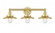 Edison - 3 Light - 26 inch - Satin Gold - Bath Vanity Light (3442|616-3W-SG-M4-SG)