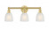 Brookfield - 3 Light - 24 inch - Satin Gold - Bath Vanity Light (3442|616-3W-SG-G441)