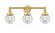 Beacon - 3 Light - 24 inch - Satin Gold - Bath Vanity Light (3442|616-3W-SG-G202-6)