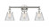 Cone - 3 Light - 24 inch - Polished Nickel - Bath Vanity Light (3442|616-3W-PN-G62)