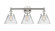 Cone - 3 Light - 26 inch - Polished Nickel - Bath Vanity Light (3442|616-3W-PN-G42)