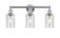 Clymer - 3 Light - 22 inch - Polished Chrome - Bath Vanity Light (3442|616-3W-PC-G804)