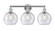 Athens - 3 Light - 26 inch - Polished Chrome - Bath Vanity Light (3442|616-3W-PC-G124-8)