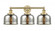 Bell - 3 Light - 26 inch - Brushed Brass - Bath Vanity Light (3442|616-3W-BB-G78)