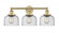 Bell - 3 Light - 26 inch - Brushed Brass - Bath Vanity Light (3442|616-3W-BB-G74)