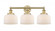 Bell - 3 Light - 26 inch - Brushed Brass - Bath Vanity Light (3442|616-3W-BB-G71)